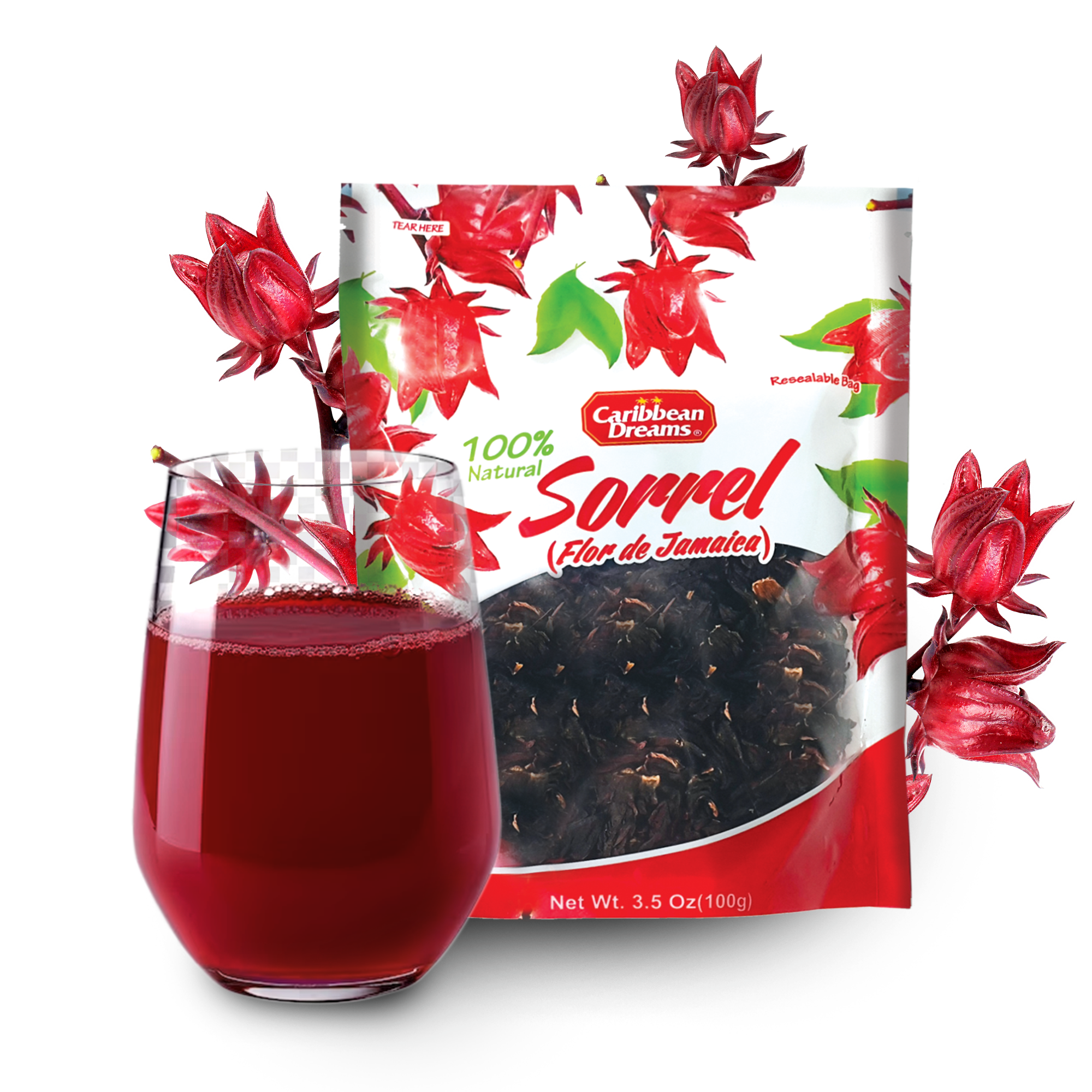 Caribbean Dreams Dried Sorrel 